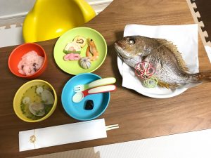 産後3ヶ月目(お食い初め・泣き声の変化…etc)